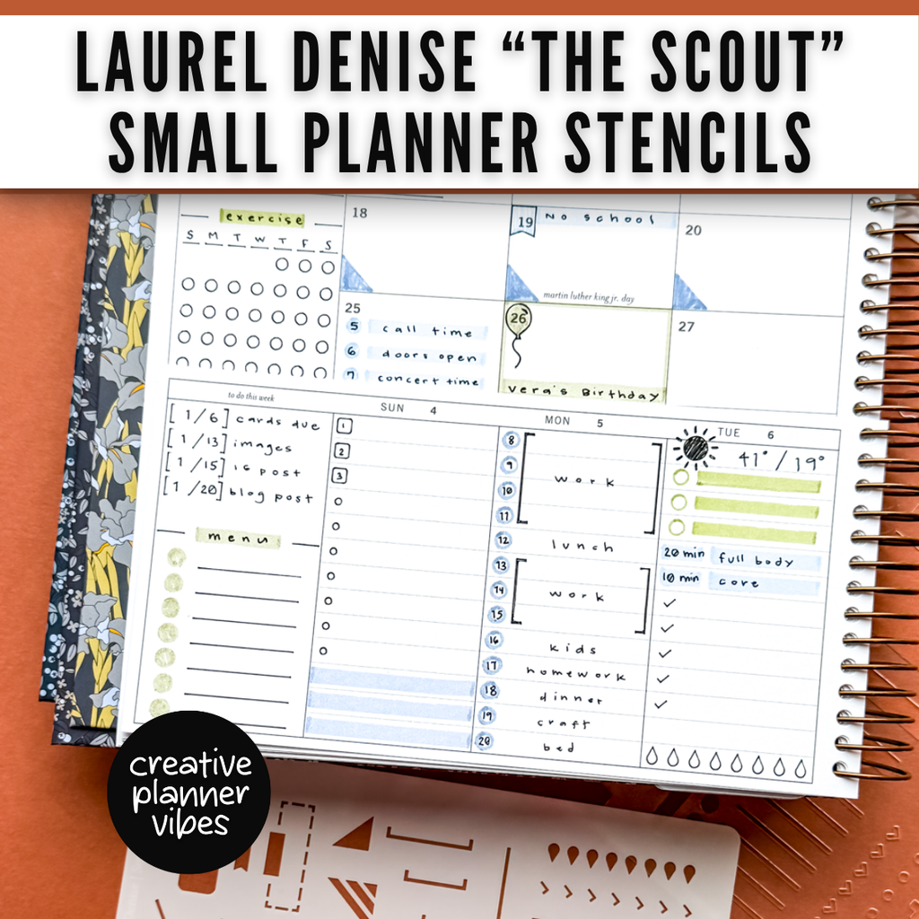 Laurel Denise "Scout" Stencils & Inserts image 11