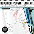 Hobonichi Cousin Full Page Templates image 3
