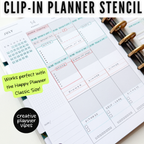 Clip-in Planner Stencils image 7