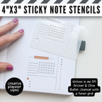 Custom Post-it Notes® & Coordinating Stencils | 4" x 3" image 5