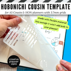 Hobonichi Cousin Full Page Templates image 1