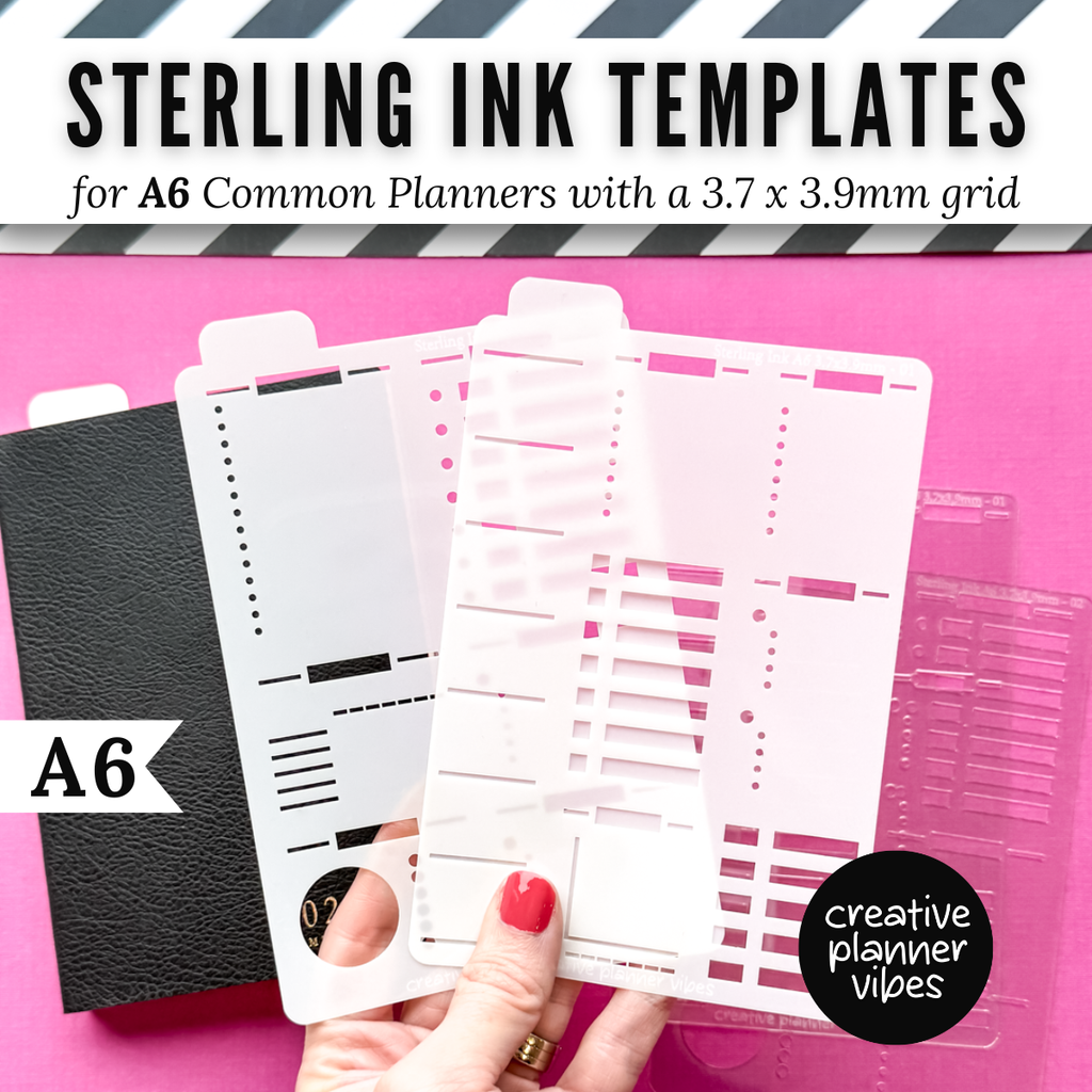 Sterling Ink A6 Full Page Templates image 0