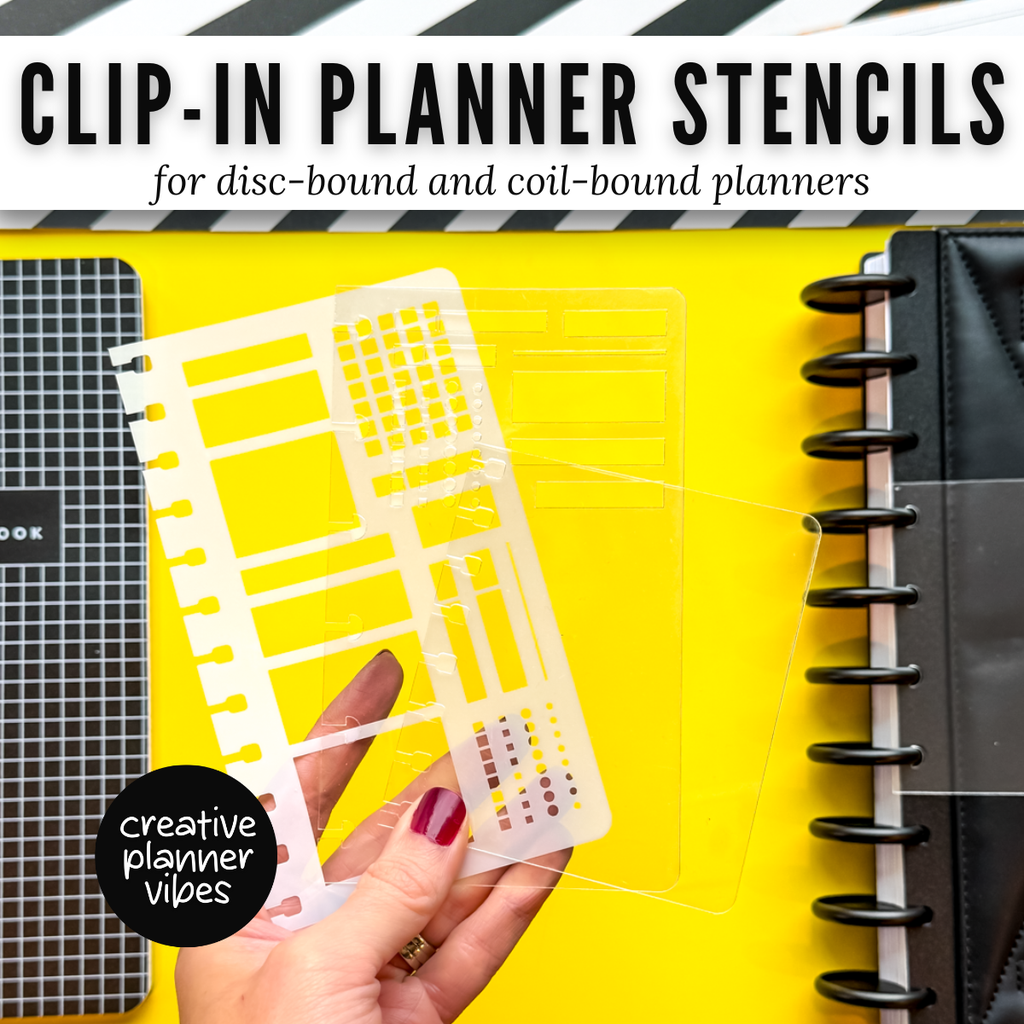 Clip-in Planner Stencils image 0
