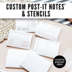 Custom Post-it Notes® | 4" x 3" image 8