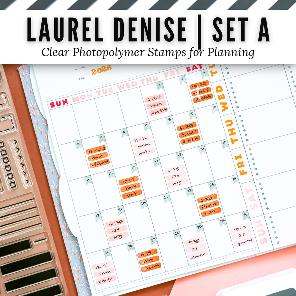Laurel Denise Clear Photopolymer Stamps