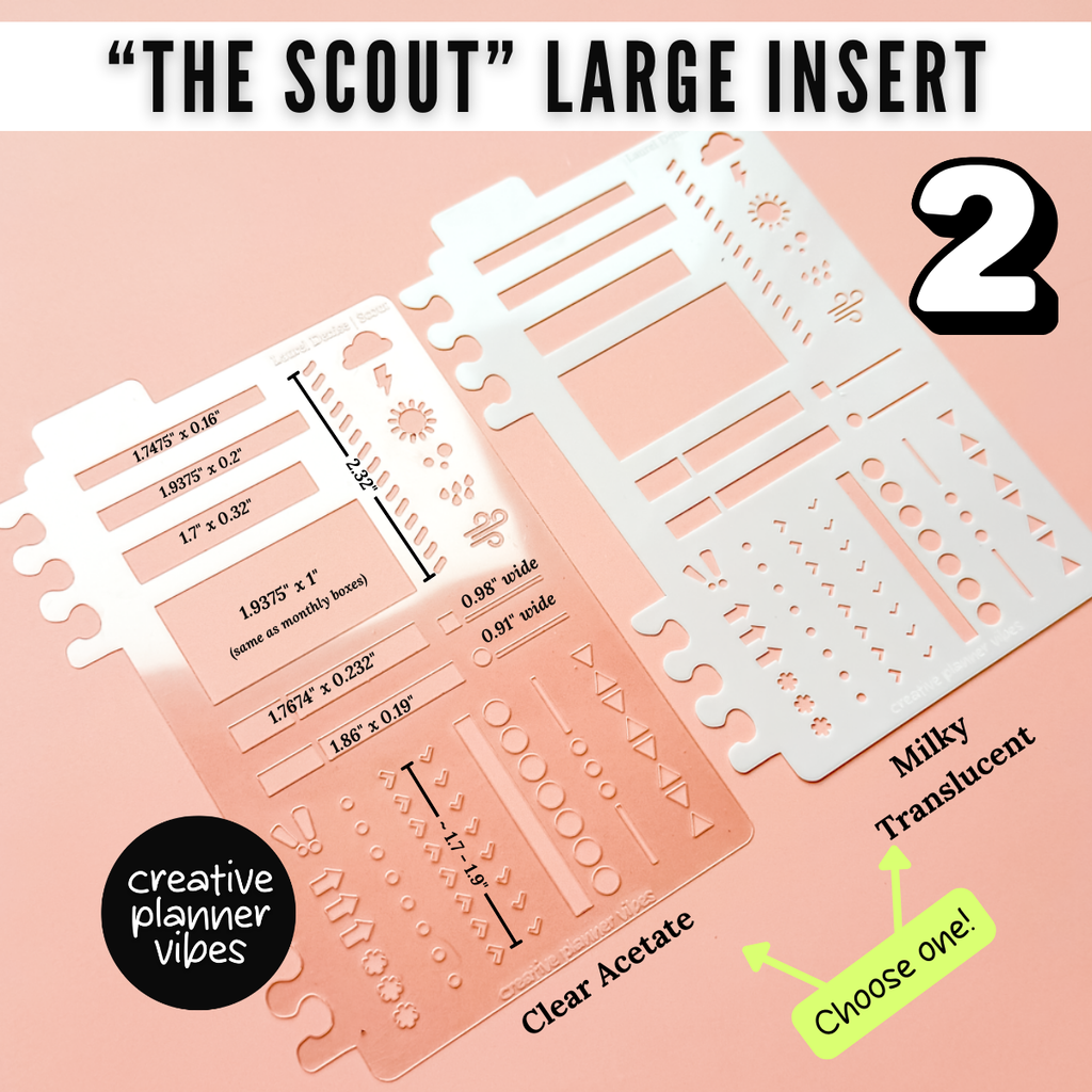 Laurel Denise "Scout" Stencils & Inserts image 2