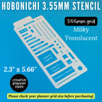 Hobonichi Stencils image