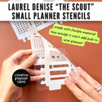 Laurel Denise "Scout" Stencils & Inserts image 7