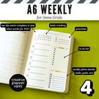 A6 | 5mm Grid Full Page Templates & Stencil image 8
