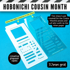 Hobonichi Stencils image