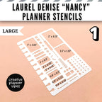 Laurel Denise "Nancy" Stencils image