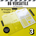 B6 | 5mm Grid Full Page Templates & Stencil image 5