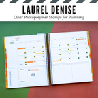 Laurel Denise Clear Photopolymer Stamps