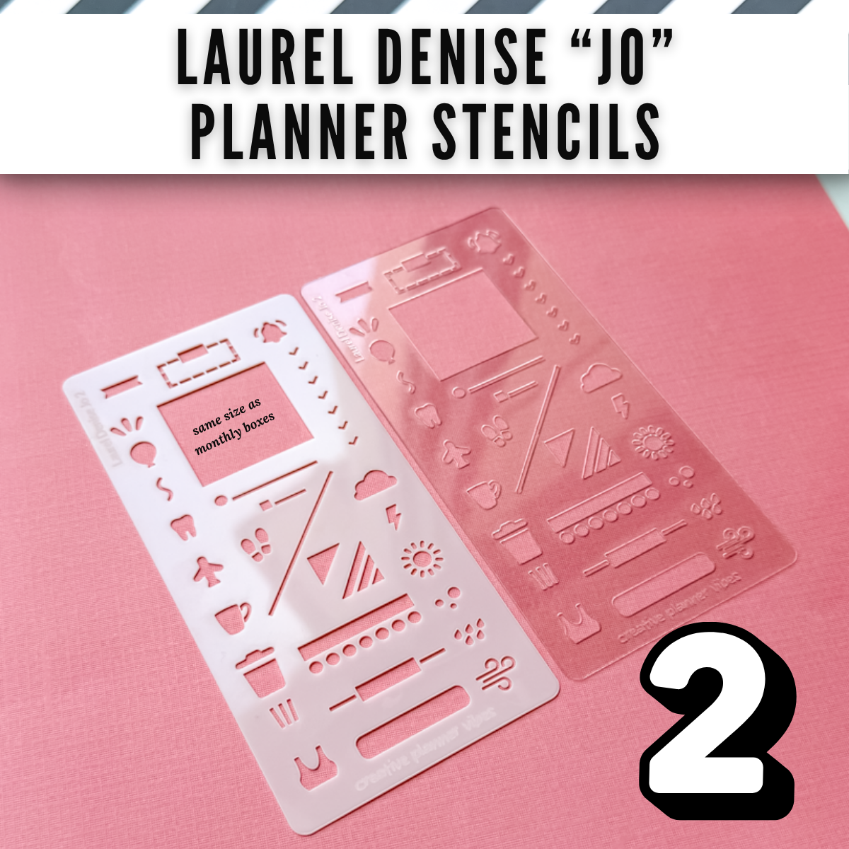Laurel Denise "Jo" Stencil image 10