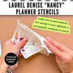 Laurel Denise "Nancy" Stencils image 2