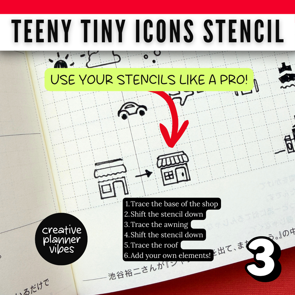 Icons and Borders Stencils image 9