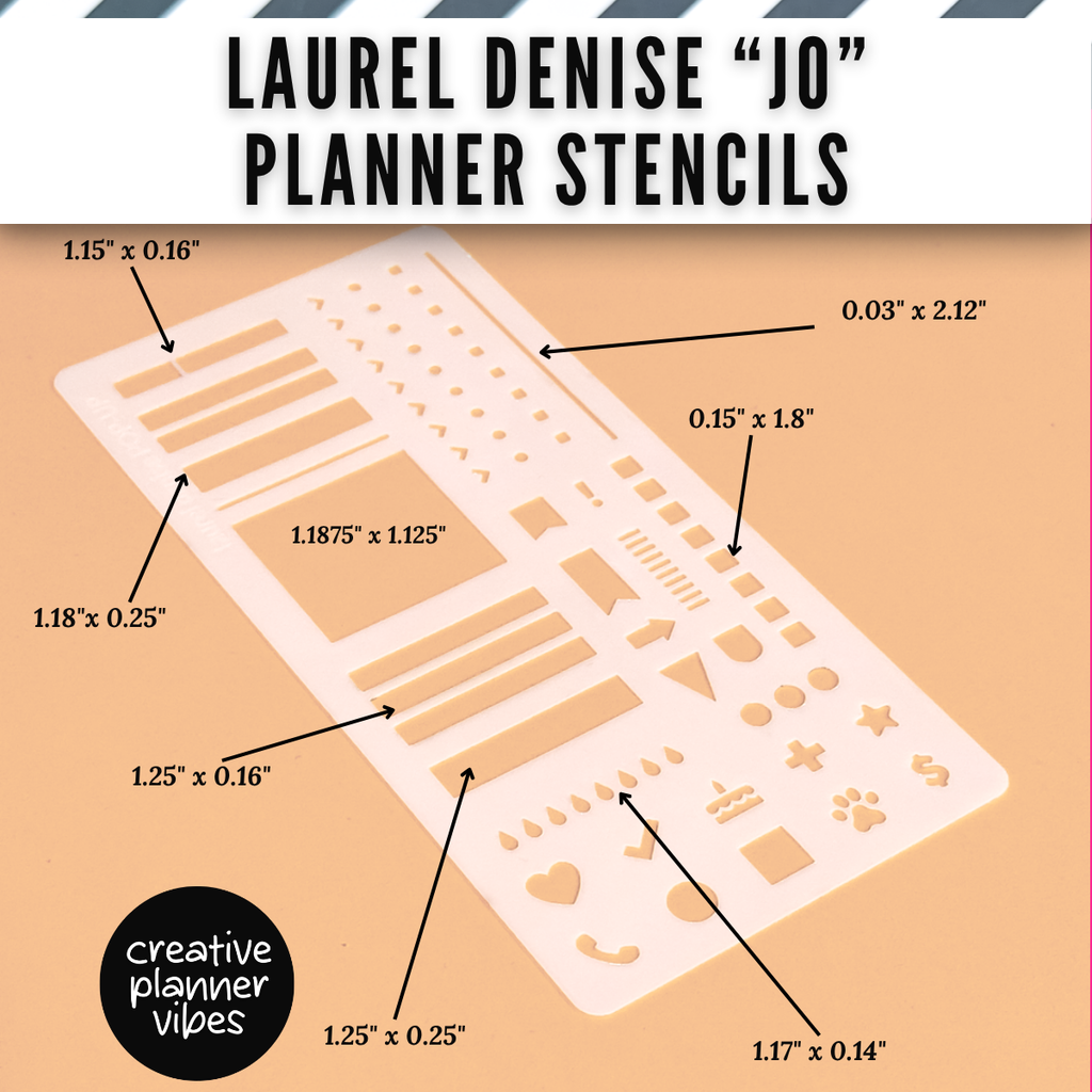 Laurel Denise "Jo" Stencil image 11