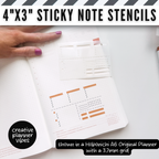 Custom Post-it Notes® & Coordinating Stencils | 4" x 3" image 3