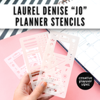 Laurel Denise "Jo" Stencil image 0