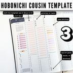 Hobonichi Cousin Full Page Templates image 5