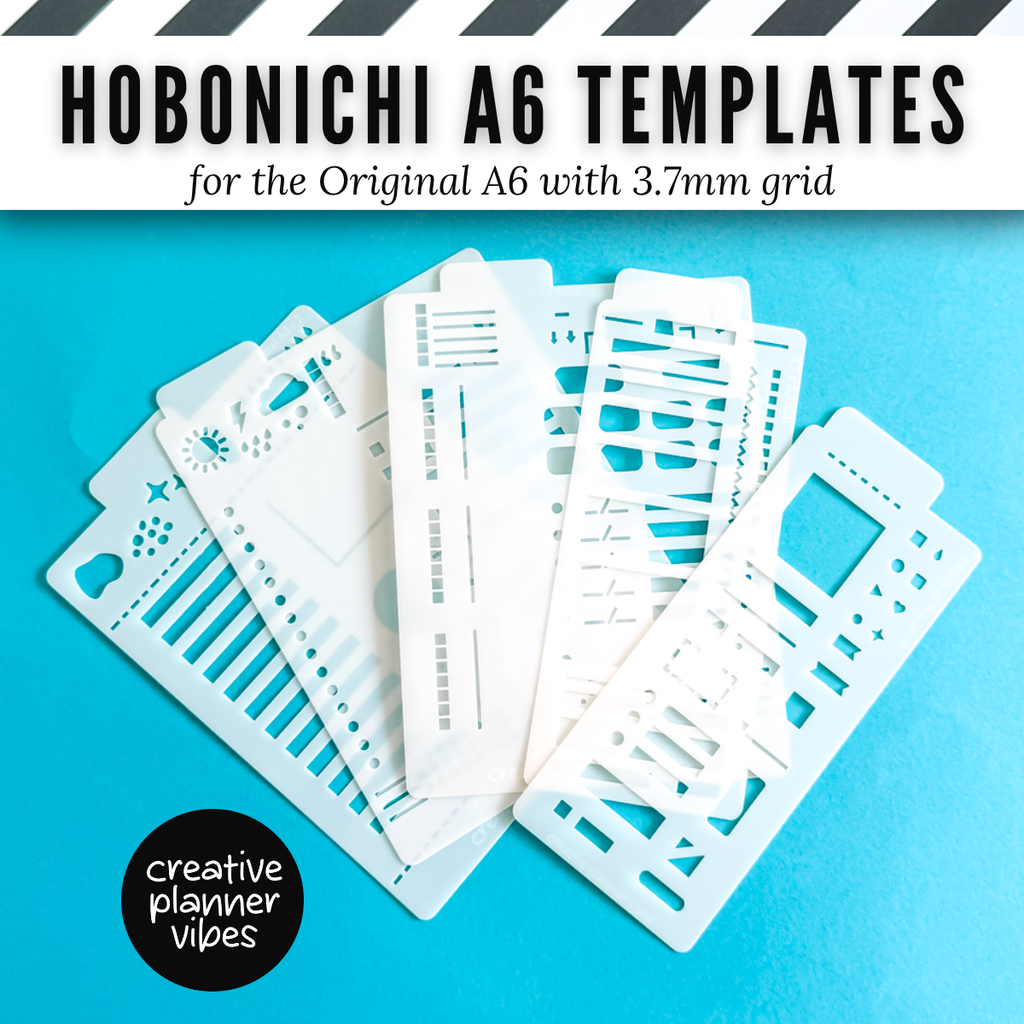 Hobonichi Original A6 Stencils