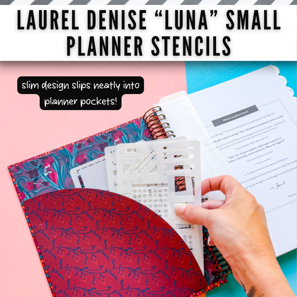 Laurel Denise "Luna" Planner Stencils