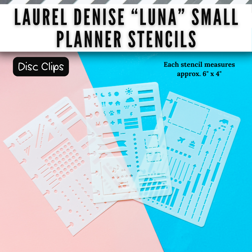 Laurel Denise "Luna" Planner Stencils