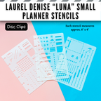 Laurel Denise "Luna" Planner Stencils
