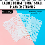 Laurel Denise "Luna" Planner Stencils