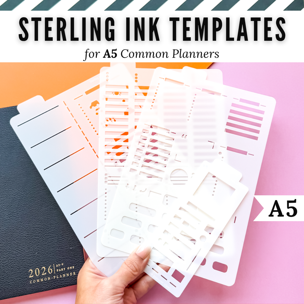 Sterling Ink A5 Full Page Templates