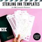 Sterling Ink N1 Planner Stencils
