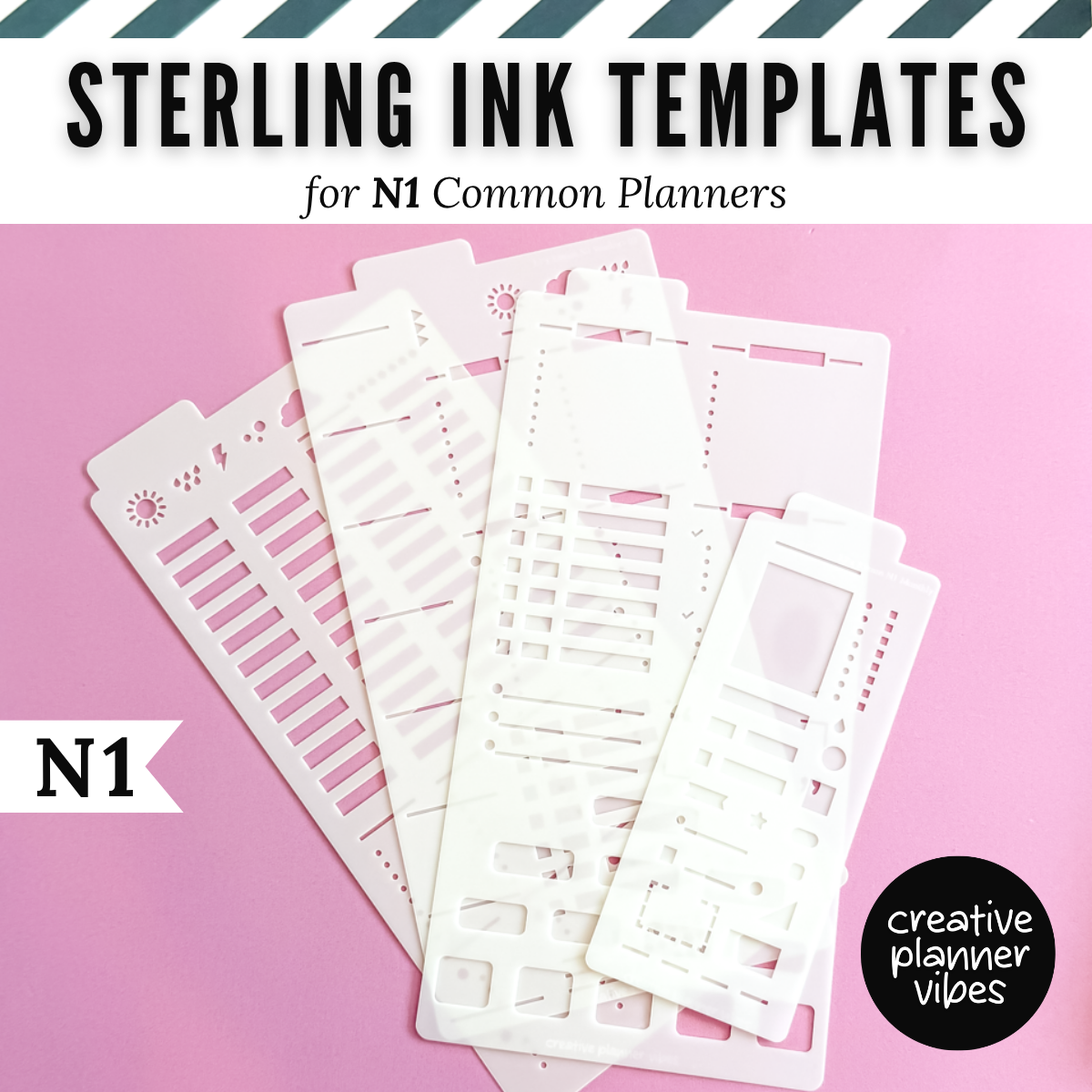 Sterling Ink N1 Planner Stencils