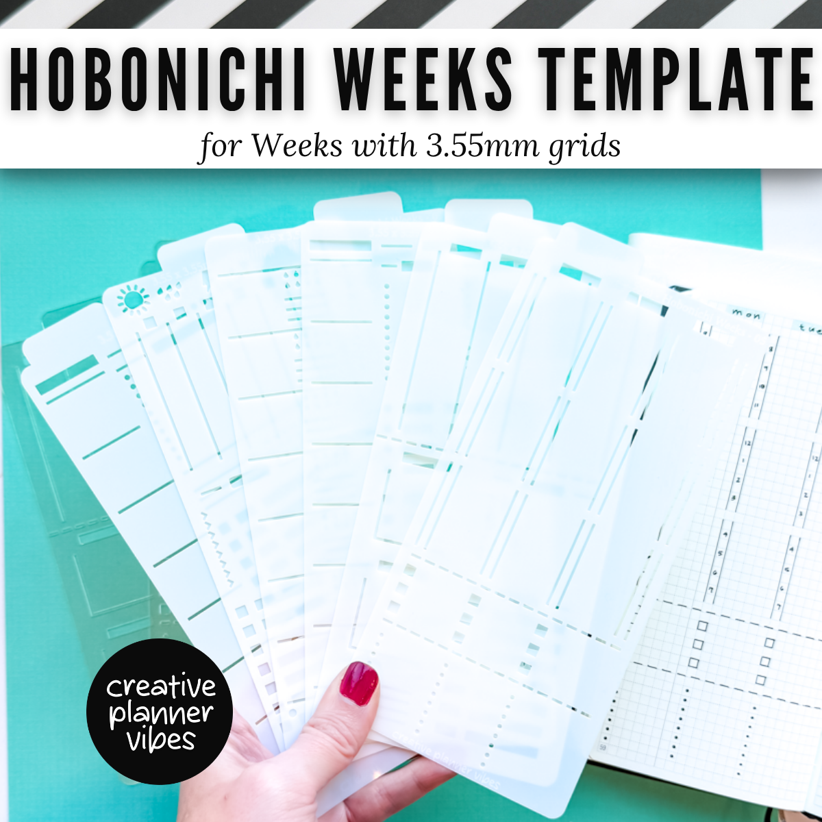 Hobonichi Weeks Stencils