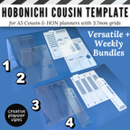 Hobonichi Cousin Stencils