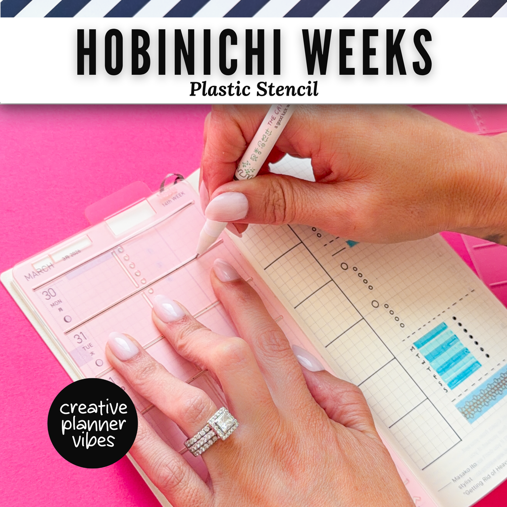 Hobonichi Weeks Plastic Stencil