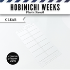 Hobonichi Weeks Plastic Stencil