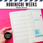 Hobonichi Weeks Plastic Stencil
