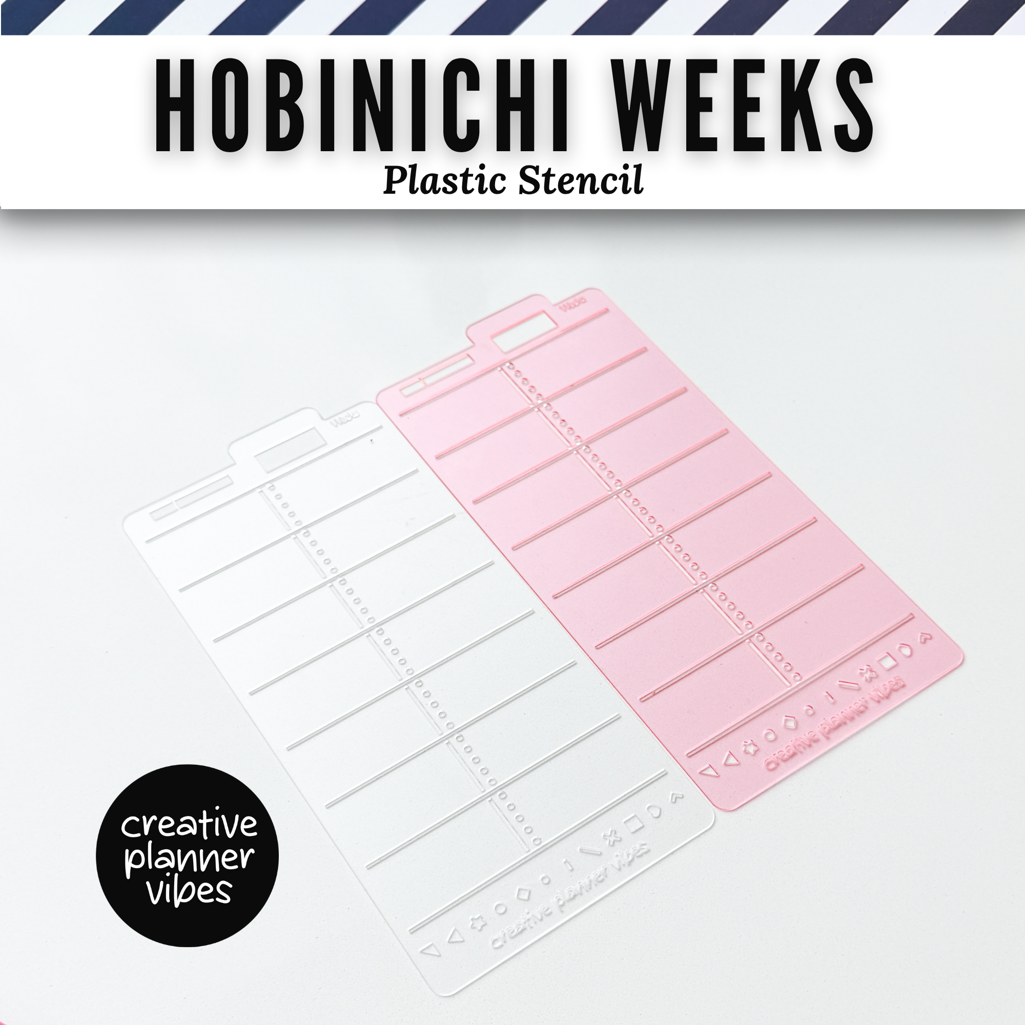 Hobonichi Weeks Plastic Stencil