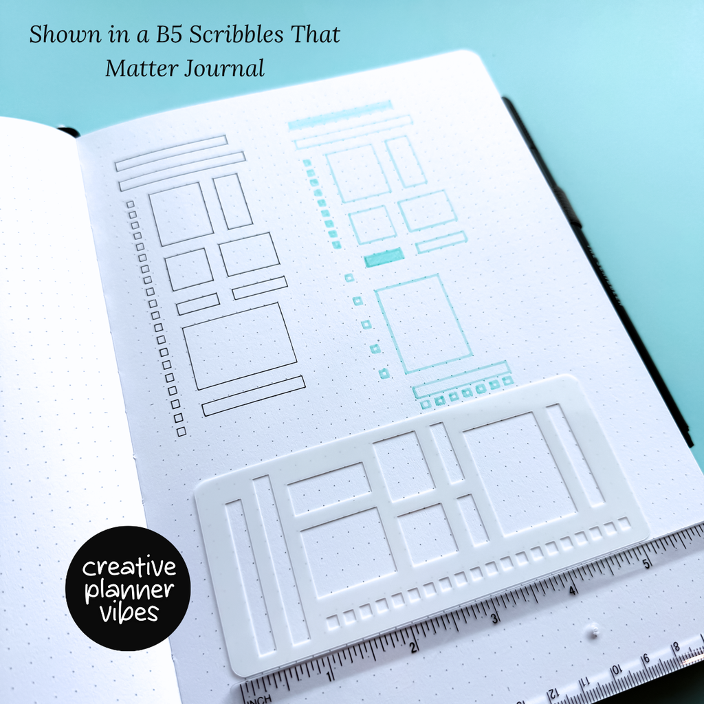 Bullet Journal 5mm Small Stencils image 7