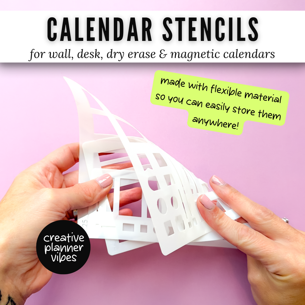 Calendar Stencils image 1