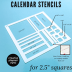 Calendar Stencils image 11