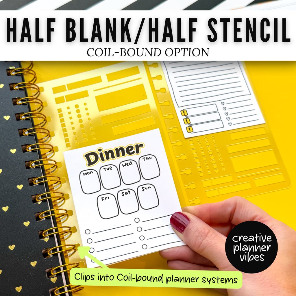Clip-in Planner Stencils image 12
