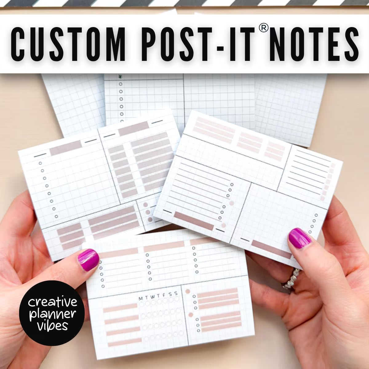 Custom Post-it Notes® | 4" x 3" image 1