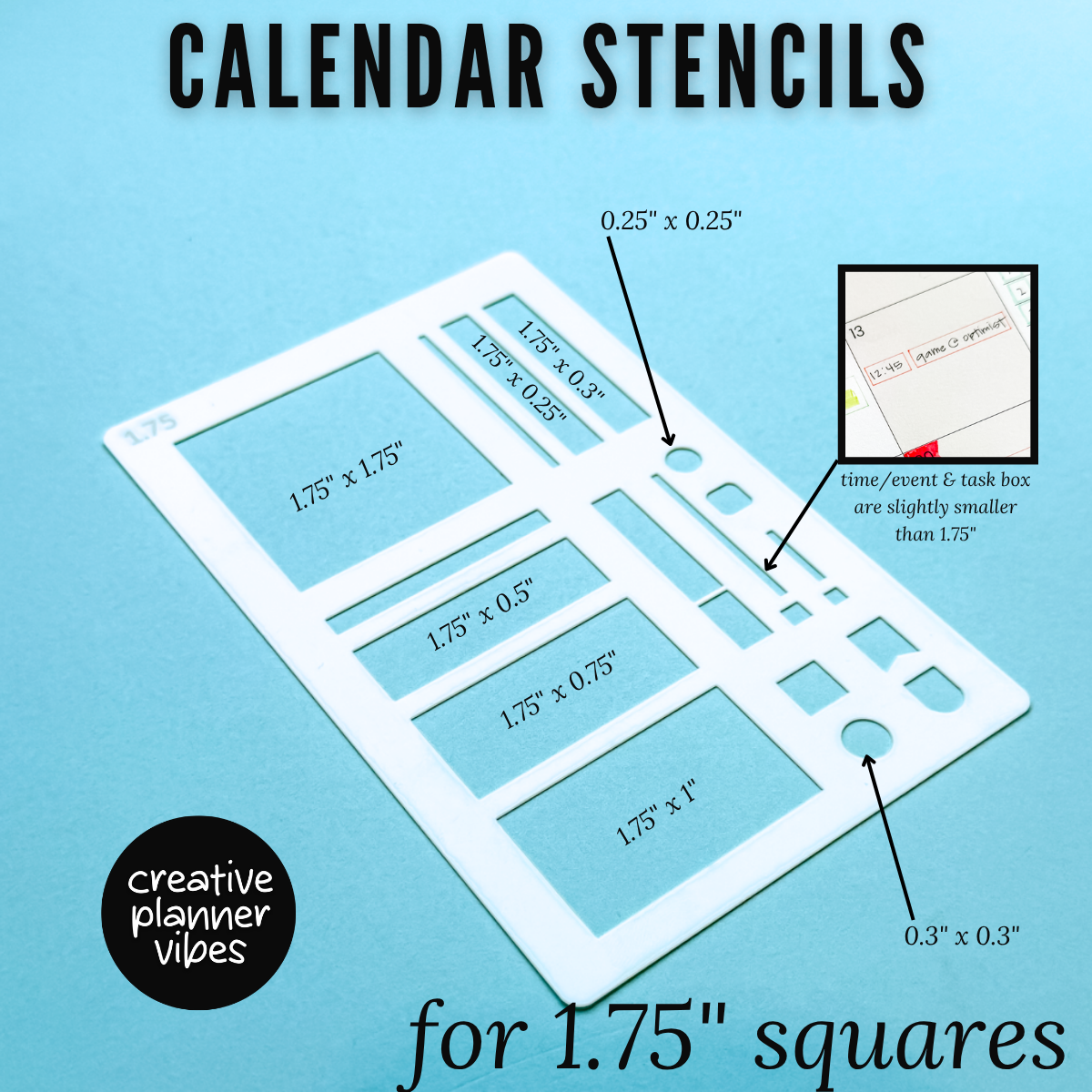 Calendar Stencils image 8