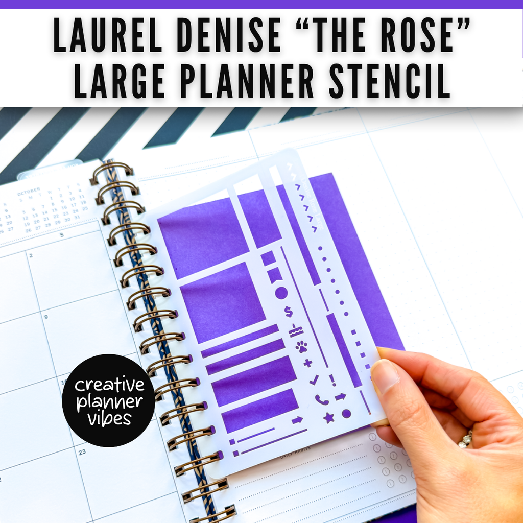 Laurel Denise "Rose" Stencils image 2