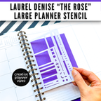 Laurel Denise "Rose" Stencils image 2