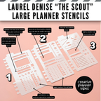 Laurel Denise "Scout" Stencils & Inserts image 17