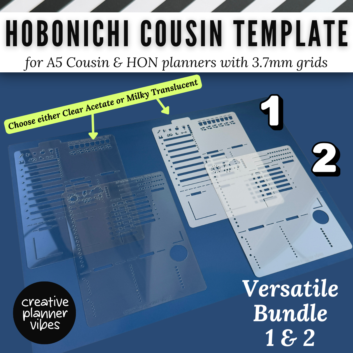 Hobonichi Cousin Full Page Templates image