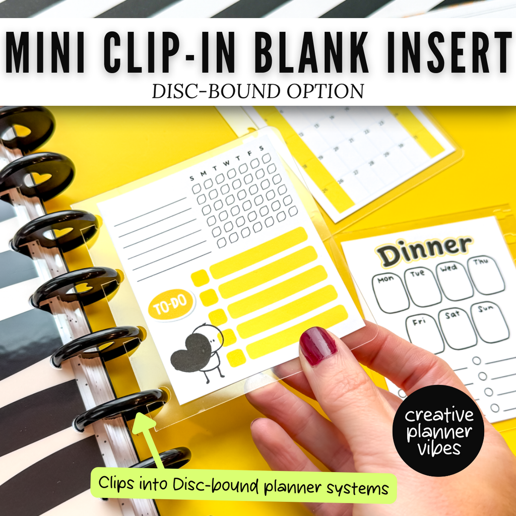 Clip-in Planner Stencils image 11