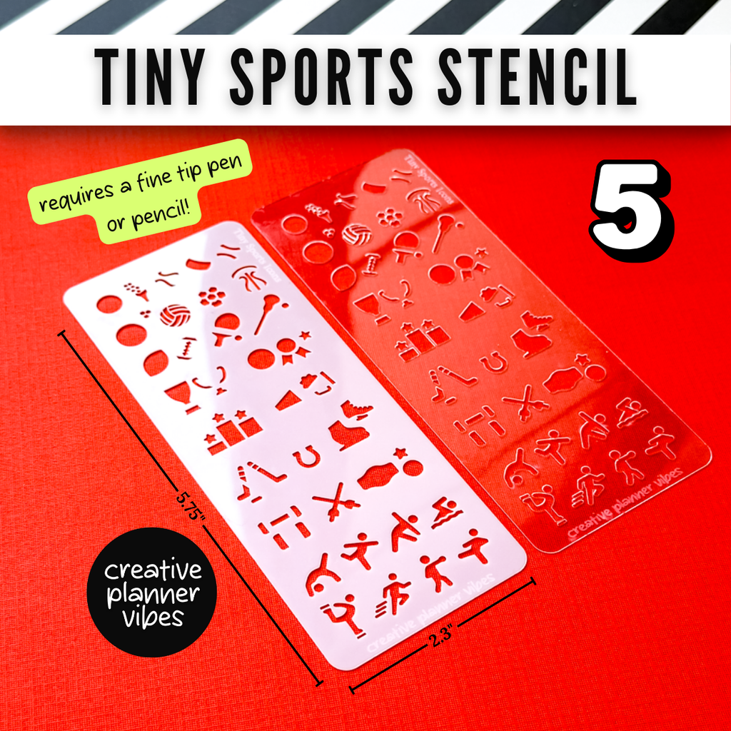 Icons and Borders Stencils image 23